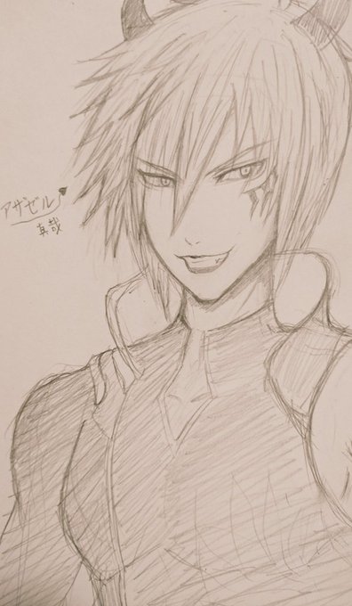 久しぶりに落描きしてました、神バハ&グラブルで大好きなキャラ、アザゼルさん😈ψイケメンなのにどこか愛嬌があって好き♡この 久しぶりに落描きしてました、神バハ&グラブルで大好きなキャラ、アザゼルさん😈ψイケメンなのにどこか愛嬌があって好き♡この