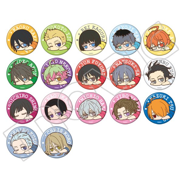 【オンリーショップ】地下1階にて『アイドルマスター SideM』より「だる~んキャラバッジコレクション(フィジカル/メン 【オンリーショップ】地下1階にて『アイドルマスター SideM』より「だる~んキャラバッジコレクション(フィジカル/メン