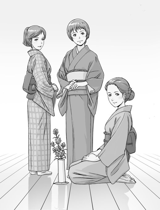 三人おかみ、今朝はここまで。今夜完成させたい(^ ^; #若おかみは小学生 三人おかみ、今朝はここまで。今夜完成させたい(^ ^; #若おかみは小学生