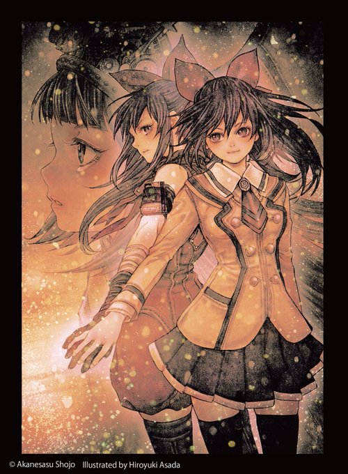 #あかねさす少女 浅田弘幸先生のキャラ原案の中でユウのゴスコスの凝った設定画も可愛かったです。初期段階から原案に携わって #あかねさす少女 浅田弘幸先生のキャラ原案の中でユウのゴスコスの凝った設定画も可愛かったです。初期段階から原案に携わって