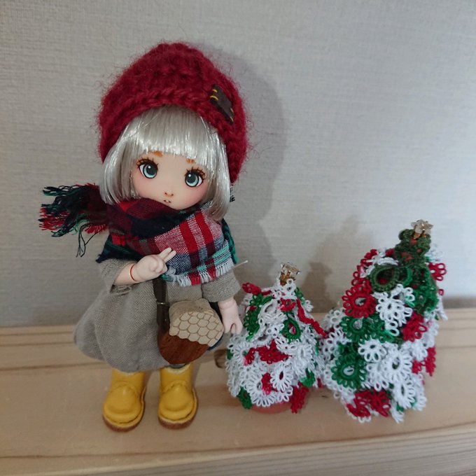 先日のリスバコクリスマス2018で欲しかったしずくちゃんワンピースセットを購入出来ましたので、早速、お着替えしましたよ~ 先日のリスバコクリスマス2018で欲しかったしずくちゃんワンピースセットを購入出来ましたので、早速、お着替えしましたよ~