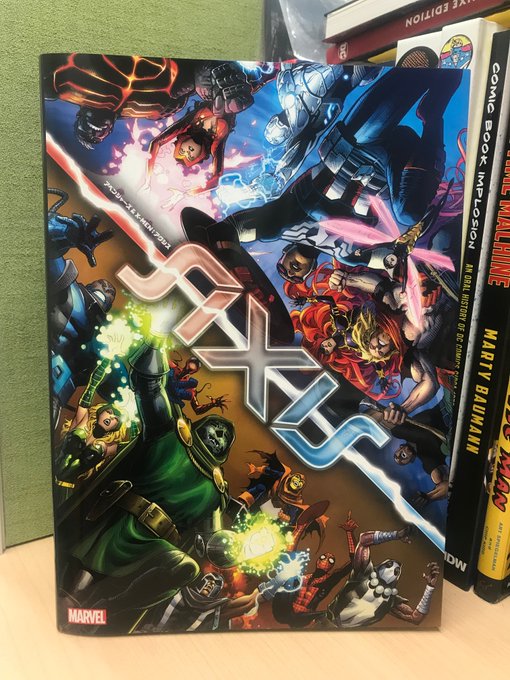 【アメコミ新刊】2018年を締めくくる『アベンジャーズ&X-MEN:アクシス』の見本誌が到着。2014~15年にかけて展 【アメコミ新刊】2018年を締めくくる『アベンジャーズ&X-MEN:アクシス』の見本誌が到着。2014~15年にかけて展