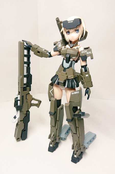 ウチの轟雷ちゃんはとてもシンプルですが、稀に過積載になります#マイFAガール#FAガール ウチの轟雷ちゃんはとてもシンプルですが、稀に過積載になります#マイFAガール#FAガール