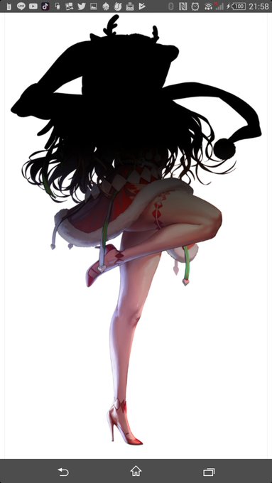 この美脚キャラの正体は? この美脚キャラの正体は?