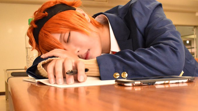 cos/THE IDOLM SideM若里春名…😴💤💭朝までバイトだったんだって……📸→のどかP cos/THE IDOLM SideM若里春名…😴💤💭朝までバイトだったんだって……📸→のどかP