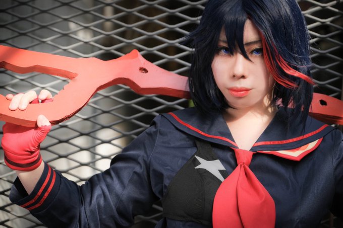【cos/キルラキル】あざみの如く棘あれば纏 流子:くろた 【cos/キルラキル】あざみの如く棘あれば纏 流子:くろた