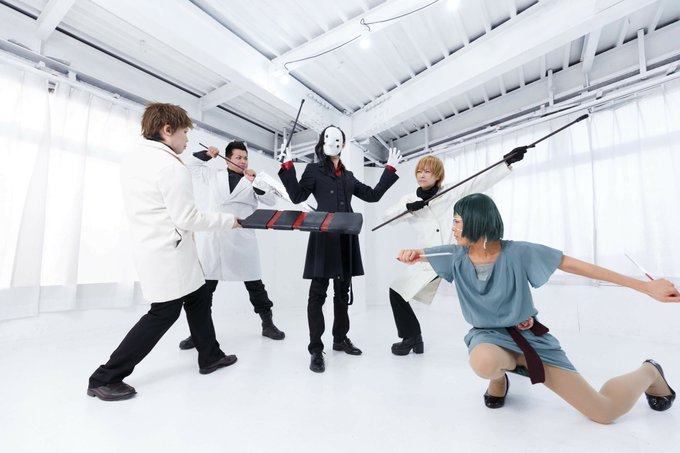 ──どんな時でもお道化てみせる。だってぼくはピエロだから。撮影 みやぽさん #東京喰種 オークション併せスタジオ クロ ──どんな時でもお道化てみせる。だってぼくはピエロだから。撮影 みやぽさん #東京喰種 オークション併せスタジオ クロ