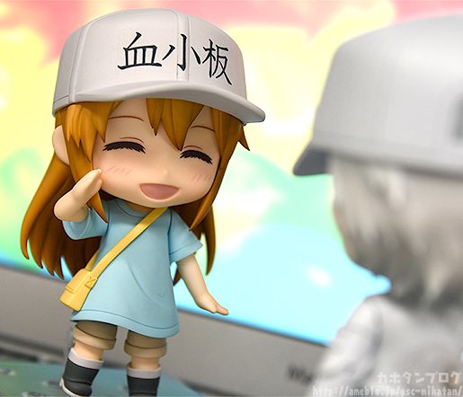 \すいようび/本日もはりきってまいりましょー!【ねんどろいど 血小板】 #goodsmile #はたらく細胞 \すいようび/本日もはりきってまいりましょー!【ねんどろいど 血小板】 #goodsmile #はたらく細胞