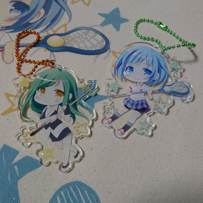 コミケで頒布する、柚子ちゃんと九重先輩のアクリルキーホルダーが届きました!!かわいい!! コミケで頒布する、柚子ちゃんと九重先輩のアクリルキーホルダーが届きました!!かわいい!!