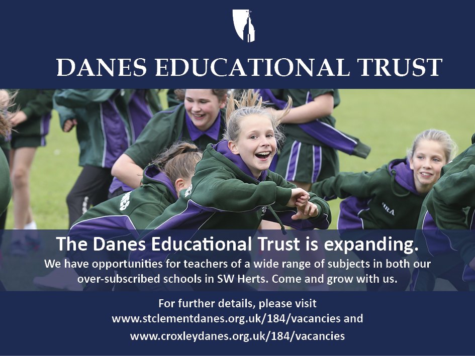 There are a number of opportunities for teachers of English, Maths, Science, Humanities, MFL and Girls' PE to join schools in our Trust next year. Come and grow with us! Details: https://t.co/b4RmzW3kl2
#teachingjobs #teachingvacancyuk https://t.co/XYoxl3kJ8S