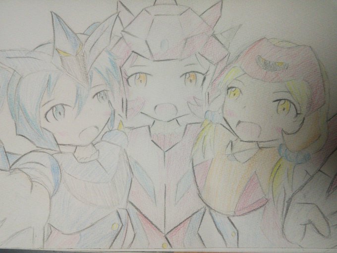 新生チームG「「「新年もお願いしますね。は・か・せ♥️」」」ロボガも5周年と言うことで俺もロボガの漫画を描こうかと考えて 新生チームG「「「新年もお願いしますね。は・か・せ♥️」」」ロボガも5周年と言うことで俺もロボガの漫画を描こうかと考えて