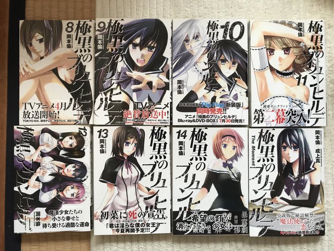 極黒のブリュンヒルデ8-14、ノベライズ 極黒のブリュンヒルデ8-14、ノベライズ