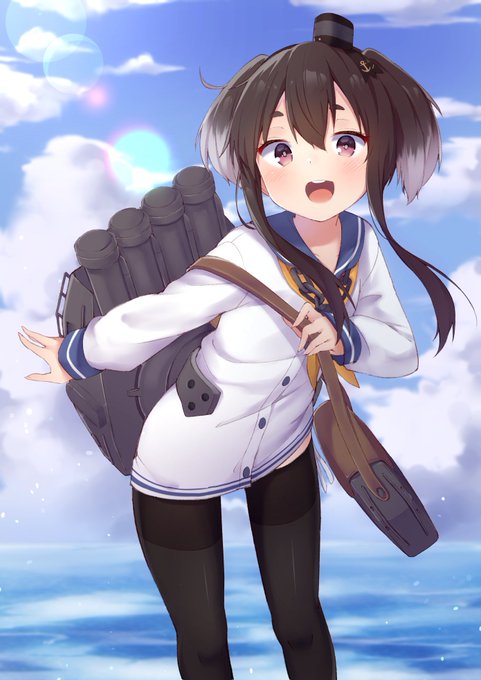 描き終わりました時津風ちゃんです#艦これ #時津風 描き終わりました時津風ちゃんです#艦これ #時津風