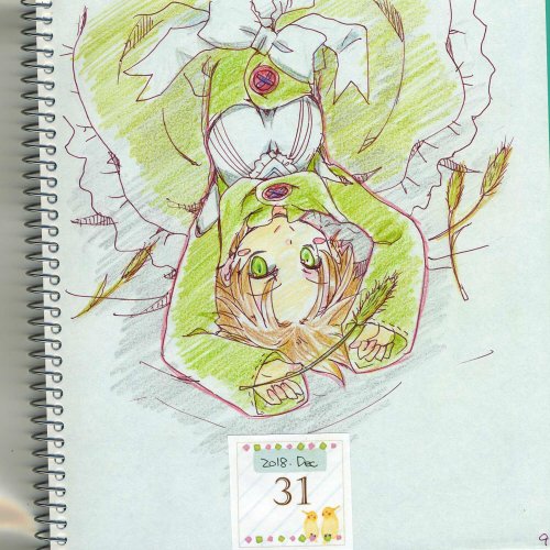 らくがきチャモさん。(去年描いたのを、さっき色を塗りました)今年は六花の勇者の新刊が読めますように。 らくがきチャモさん。(去年描いたのを、さっき色を塗りました)今年は六花の勇者の新刊が読めますように。
