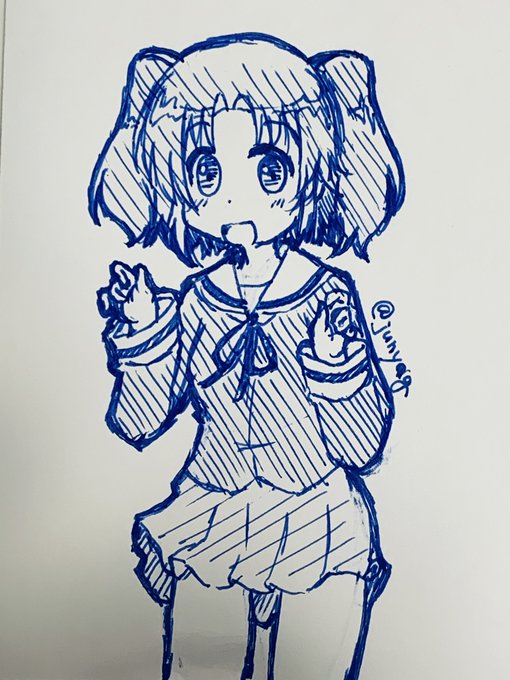 冬なので久々に小紅ちゃん落書き#未確認で進行形 冬なので久々に小紅ちゃん落書き#未確認で進行形