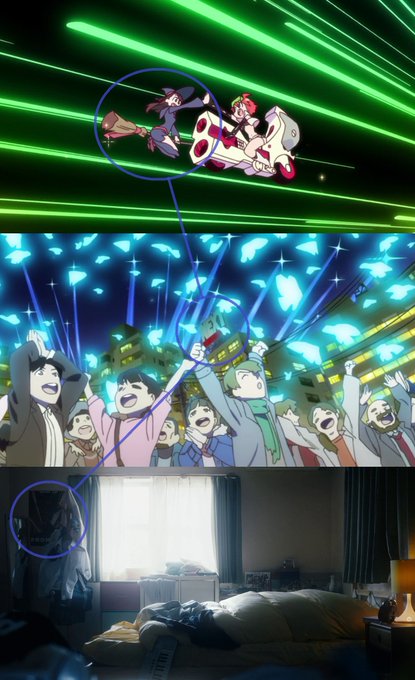 「宇宙パトロールルル子」 → 「リトルウィッチアカデミア」 → 「SSSS.GRIDMAN」 → 「PROMARE」#ル 「宇宙パトロールルル子」 → 「リトルウィッチアカデミア」 → 「SSSS.GRIDMAN」 → 「PROMARE」#ル