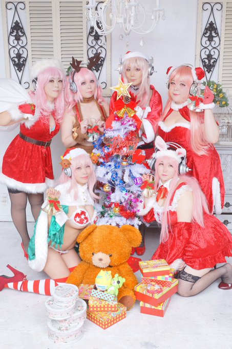 イブになったので!メリークリスマス!☃️🎄🎁2011サンタ→あきさん2014サンタ→いがさんツリーそに子→灯意さんトナカ イブになったので!メリークリスマス!☃️🎄🎁2011サンタ→あきさん2014サンタ→いがさんツリーそに子→灯意さんトナカ