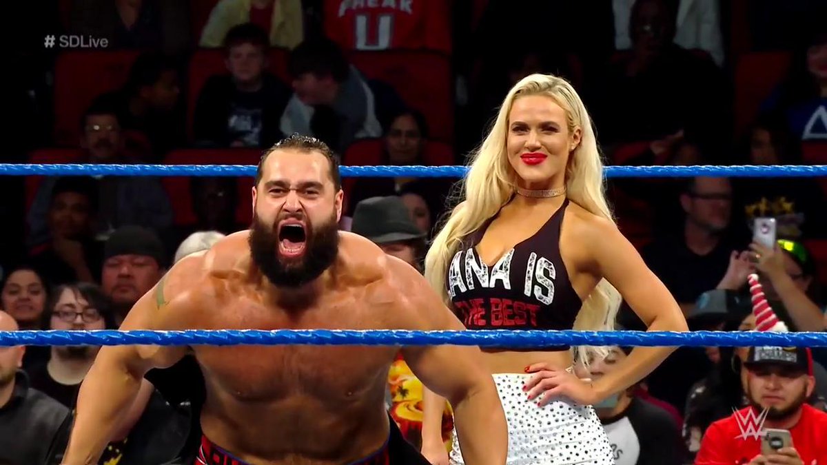 RT @WWE: Mark your calendars. Today could very well be the happiest #RusevDay of all!

#SDLive @RusevBUL @LanaWWE https://t.co/8L55hfJo8o