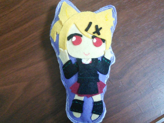 妖狐ちゃんをフェルトで作ったの! 妖狐ちゃんをフェルトで作ったの!