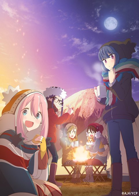 こういうイラスト欲しかったんだ...ありがとう!|『「ゆるキャン△」続編製作進行中!』をゲット! #ハッカドール こういうイラスト欲しかったんだ...ありがとう!|『「ゆるキャン△」続編製作進行中!』をゲット! #ハッカドール
