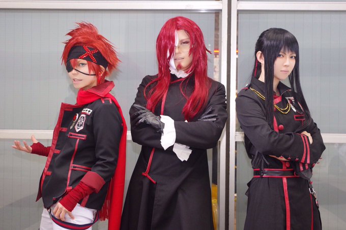 コスプレ【D.Gray-man】クロス・マリアン:ばすぱんさん()ラビ:あきらさん()神田ユウ:れいるphoto:まおさ コスプレ【D.Gray-man】クロス・マリアン:ばすぱんさん()ラビ:あきらさん()神田ユウ:れいるphoto:まおさ