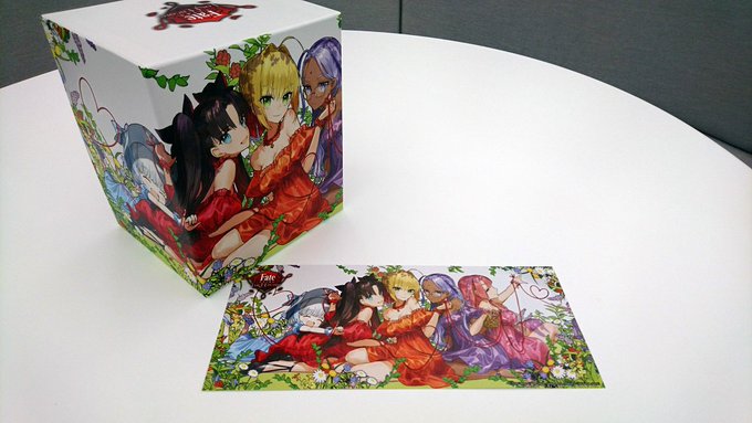 「Fate/EXTRA Last Encore」の店舗共通全巻購入特典 ワダアルコさん描き下ろし全巻収納BOX&ポートレ 「Fate/EXTRA Last Encore」の店舗共通全巻購入特典 ワダアルコさん描き下ろし全巻収納BOX&ポートレ
