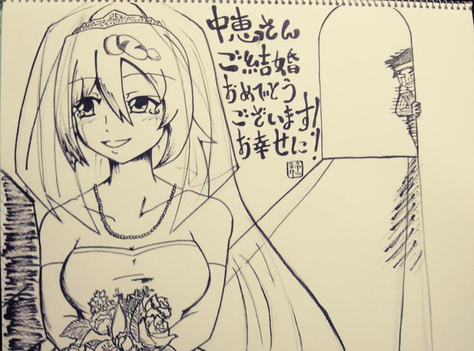 描かずにはいられなかった……中恵さん、年の暮れに素敵なニュースをありがとうございました!#中恵光城()#はがオケ#はがね 描かずにはいられなかった……中恵さん、年の暮れに素敵なニュースをありがとうございました!#中恵光城()#はがオケ#はがね