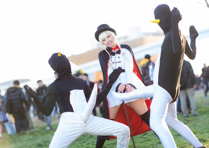 コミケ2日目健全ロボ ダイミダラーリカンツ=シーベリー:もえもえさん()ペンギンコマンド:おとしちさん()寒い中撮影あり コミケ2日目健全ロボ ダイミダラーリカンツ=シーベリー:もえもえさん()ペンギンコマンド:おとしちさん()寒い中撮影あり