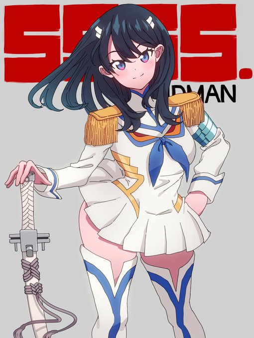 六花・神衣純潔#SSSS_GRIDNAN #キルラキル #宝多六花 六花・神衣純潔#SSSS_GRIDNAN #キルラキル #宝多六花