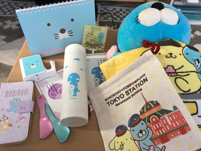 昨日買ったぼのぼのグッズ✨余裕で予算オーバー笑だって可愛すぎる😂 昨日買ったぼのぼのグッズ✨余裕で予算オーバー笑だって可愛すぎる😂