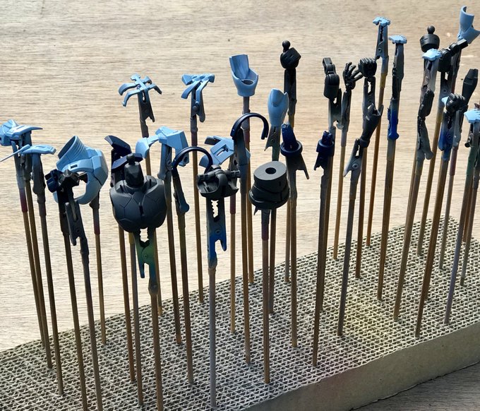 アクティブレイド進捗〜ベース色は青系にしました。こっからどうなるかなぁ?ついでというか、発売直後にベース色だけ塗って放置 アクティブレイド進捗〜ベース色は青系にしました。こっからどうなるかなぁ?ついでというか、発売直後にベース色だけ塗って放置