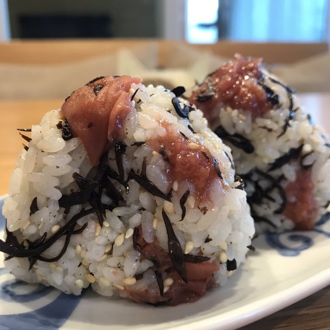 先週の #ごちそうおにぎり 🍙① 梅 ひじき ごま② ハム はんぺん 玉子 ほうれん草③ 大根の佃煮④ スパム 玉子焼き 先週の #ごちそうおにぎり 🍙① 梅 ひじき ごま② ハム はんぺん 玉子 ほうれん草③ 大根の佃煮④ スパム 玉子焼き