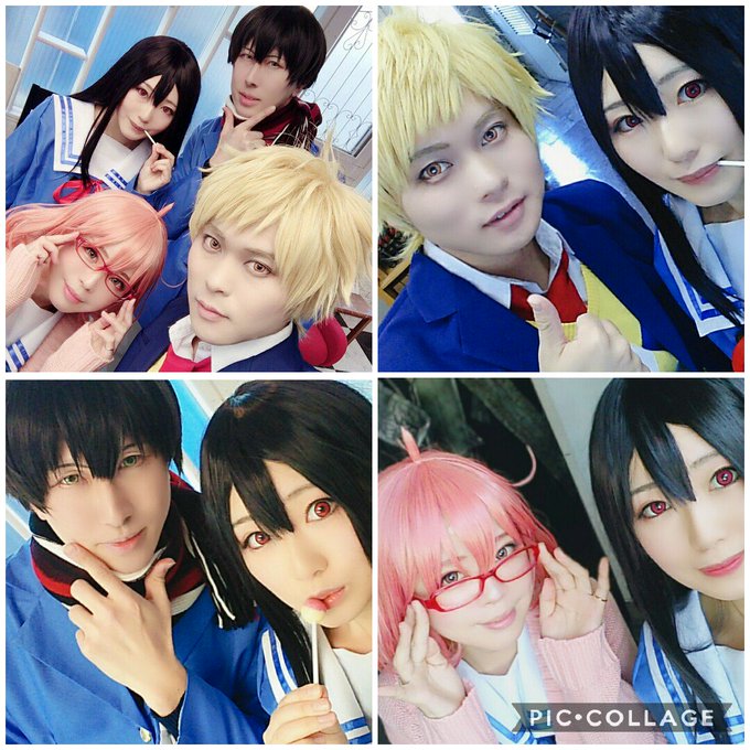 昨日は境界の彼方あわせで美月してきました〜!楽しかった〜!!!マサマサさん撮影ありがとうございました!一日中永遠に飴舐め 昨日は境界の彼方あわせで美月してきました〜!楽しかった〜!!!マサマサさん撮影ありがとうございました!一日中永遠に飴舐め