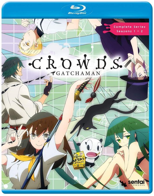 Gatchaman Crowds(ガッチャマン クラウズ) コンプリートブルーレイ(第1期 12話+第2期 13話)[B Gatchaman Crowds(ガッチャマン クラウズ) コンプリートブルーレイ(第1期 12話+第2期 13話)[B