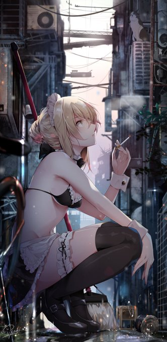 路地裏メイド#FateGO #FGO 路地裏メイド#FateGO #FGO