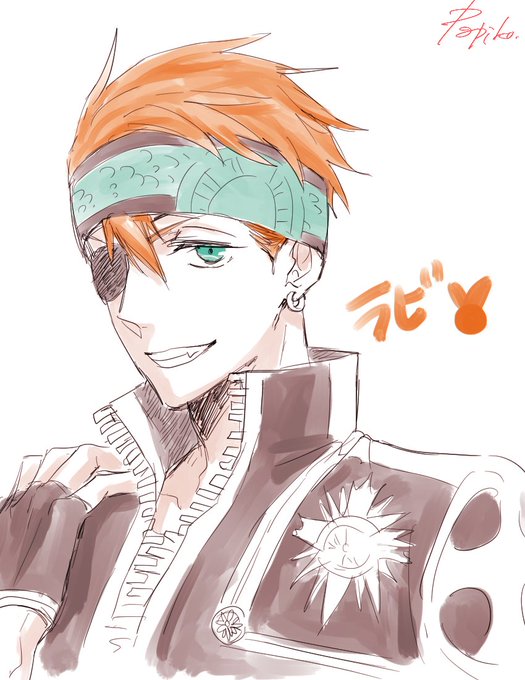 Dグレのラビ 推しです。何年振りに描いたんだろ Dグレのラビ 推しです。何年振りに描いたんだろ