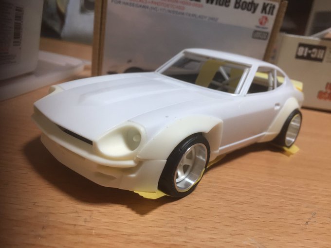 S30Zの脚まわりを仮組みしました。だいぶ形になってきました。あと少し手直しをして、塗装に入ろうと思います。ここまで長か S30Zの脚まわりを仮組みしました。だいぶ形になってきました。あと少し手直しをして、塗装に入ろうと思います。ここまで長か