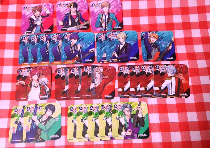 DYNAMIC CHORD ダイナー カラ鉄コースター 交換(譲)玲音、久遠、亜貴、朔良5、千哉2、☆宗太郎、依都、時明 DYNAMIC CHORD ダイナー カラ鉄コースター 交換(譲)玲音、久遠、亜貴、朔良5、千哉2、☆宗太郎、依都、時明