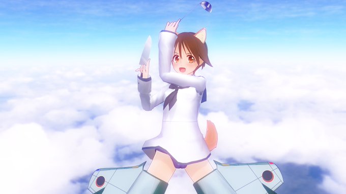 なんか違う芳佳ちゃん私服の芳佳ちゃんいつものバルクホルン大尉#CM3D2 #ストライクウィッチーズ なんか違う芳佳ちゃん私服の芳佳ちゃんいつものバルクホルン大尉#CM3D2 #ストライクウィッチーズ