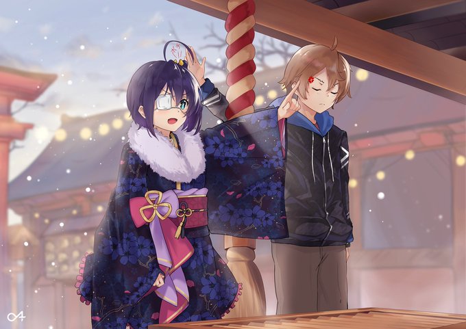初詣、おそい けど #女の子 #アニメ #小鳥遊六花 #中二病でも恋がしたい! #富樫勇太 #anime #digita 初詣、おそい けど #女の子 #アニメ #小鳥遊六花 #中二病でも恋がしたい! #富樫勇太 #anime #digita