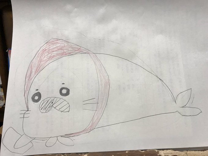 先週のゴマデレラ。うちのゴマちゃん好きの子どもが描きました。いつも思うのは、観たアニメの記憶に残ってるシーンを何も見ずに 先週のゴマデレラ。うちのゴマちゃん好きの子どもが描きました。いつも思うのは、観たアニメの記憶に残ってるシーンを何も見ずに