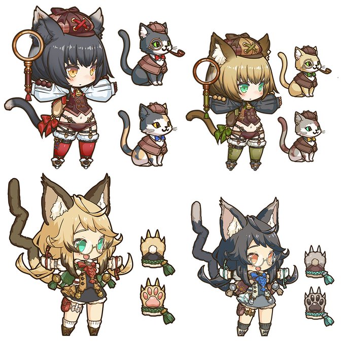 今日登場したシエルさんとアネットさんのアナザーカラーを紹介するよー♪ シエルさんはちょっとワイルドな色合いに、アネットさ 今日登場したシエルさんとアネットさんのアナザーカラーを紹介するよー♪ シエルさんはちょっとワイルドな色合いに、アネットさ