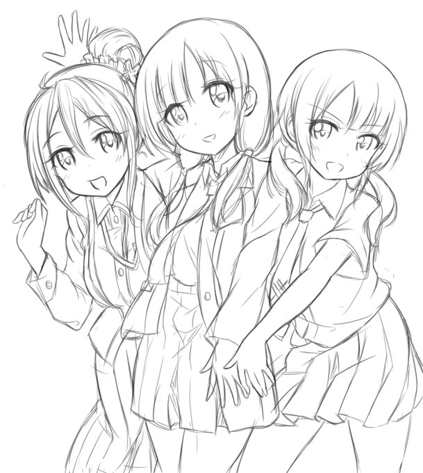 P.A. WORKS様の3ヒロイン。#SHIROBAKO#TARITARI#サクラクエスト P.A. WORKS様の3ヒロイン。#SHIROBAKO#TARITARI#サクラクエスト