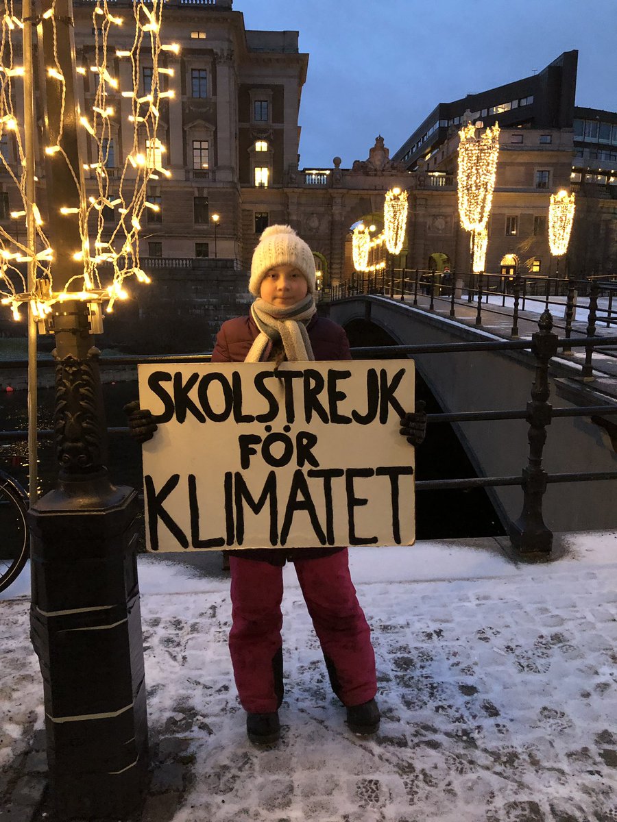 RT @GretaThunberg: School strike week 20.
#climatestrike #fridaysforfuture #schoolstrike4climate https://t.co/RdKkdEDzYX