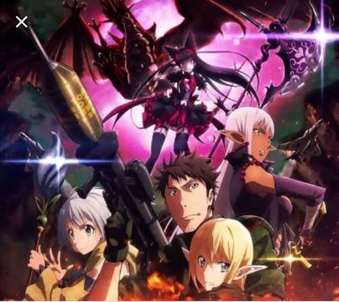 gate自衛隊彼の土地にて、斯く戦えりと言うアニメを見たんですけどめちゃめちゃ面白かった!1度見てみて!絶対ハマるから! gate自衛隊彼の土地にて、斯く戦えりと言うアニメを見たんですけどめちゃめちゃ面白かった!1度見てみて!絶対ハマるから!
