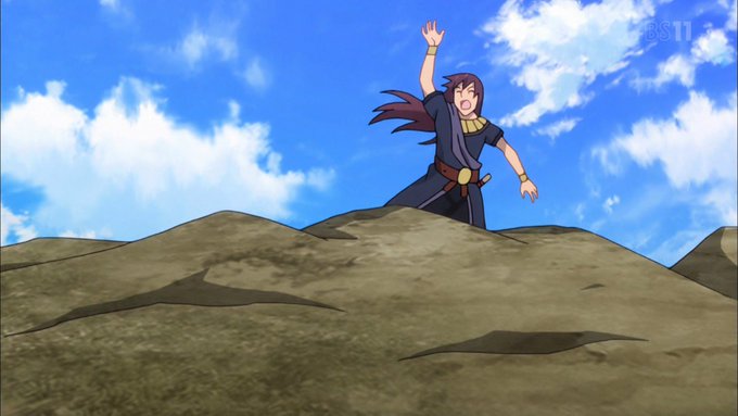 崖で撮影で百錬覇王思い出せなかったの普通に悔しい #wz_anime 崖で撮影で百錬覇王思い出せなかったの普通に悔しい #wz_anime