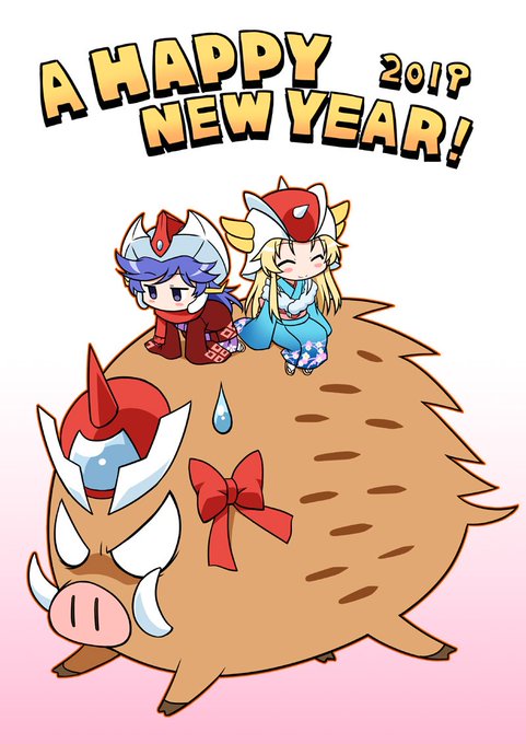 やや遅めのロボガ年賀絵2019。どこからどう見てもZちゃん。今年もよろしく。 やや遅めのロボガ年賀絵2019。どこからどう見てもZちゃん。今年もよろしく。