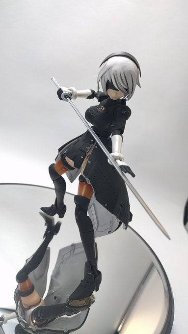 モビルドール・サラ「ヨルハ型」完成😆アニメビルドダイバーズでGBNのGMに「チミが居るせいでウチのゲーム崩壊しそうなんだ モビルドール・サラ「ヨルハ型」完成😆アニメビルドダイバーズでGBNのGMに「チミが居るせいでウチのゲーム崩壊しそうなんだ