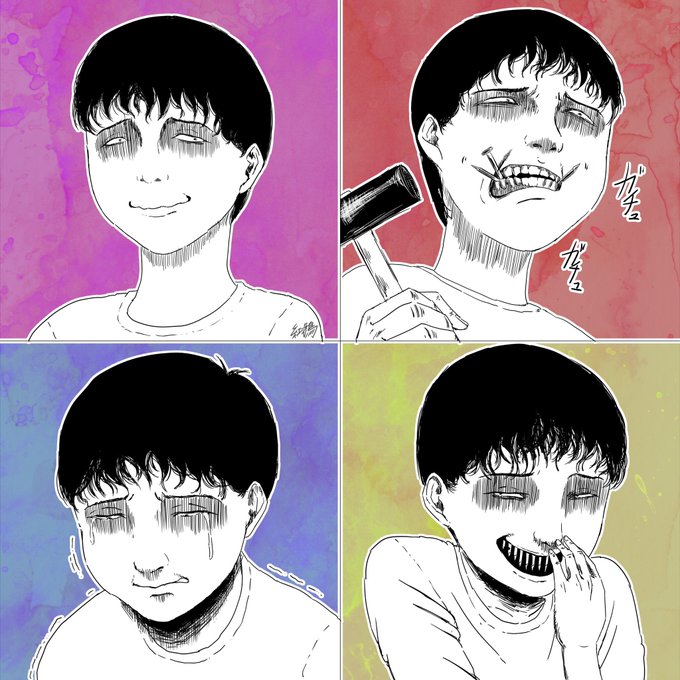 #伊藤潤二 #伊藤潤二コレクション #双一双一の喜怒哀楽 #伊藤潤二 #伊藤潤二コレクション #双一双一の喜怒哀楽