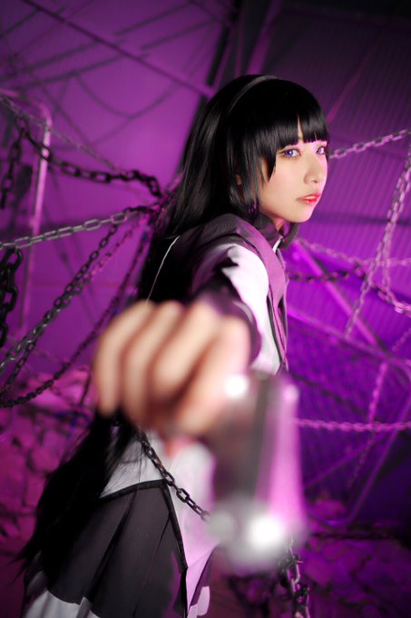 魔法少女まどか☆マギカ:暁美ほむら繰り返す。私は何度でも繰り返す。Photo by @9wondams 様#コスプレイヤ 魔法少女まどか☆マギカ:暁美ほむら繰り返す。私は何度でも繰り返す。Photo by @9wondams 様#コスプレイヤ
